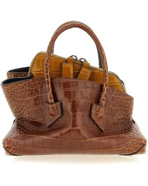 The Attico Borsa Mini La Passeggiata - Marrone