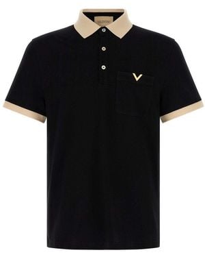 Valentino Garavani Polo Shirt - Black