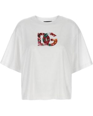 Dolce & Gabbana Dg Logo T-Shirt - White