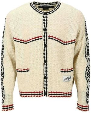 ANDERSSON BELL Knit Fantasia Cardigan - Natural