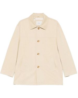 DUNST Vegan Leather Jacket - Natural