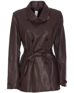 Bully Leather Jacket - Brown