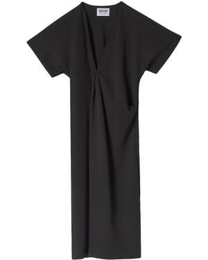 Moschino Half -Sleeve Dress - Black