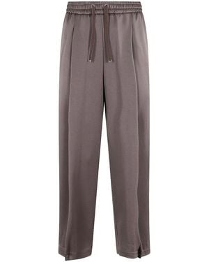 Herno Wide Trousers - Grey