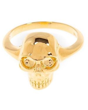 McQueen Anello Del Cranio - Metallizzato