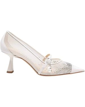 Jimmy Choo Decollete Aren 65 Tkw - White