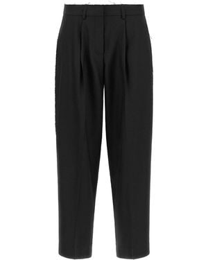 Gianluca Capannolo Nora' Trousers - Black