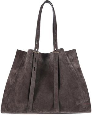 MINOBOSSI Bolso Shopping - Marrón