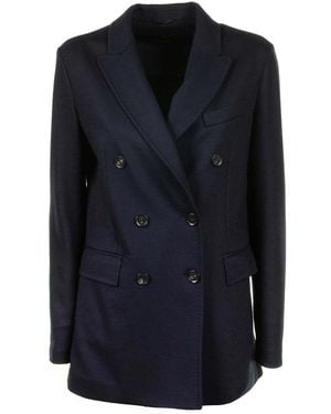 Circolo 1901 Double-Breasted Jacket - Blue