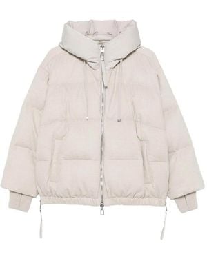 DUNO Hekam Short Down Jacket - White