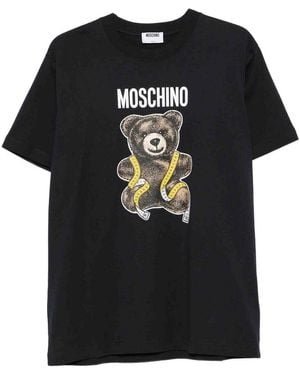 Moschino T-Shirt With Teddy Graphic - Black