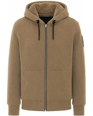 Moose Knuckles Classic Bunny Zip Hoodie - Green