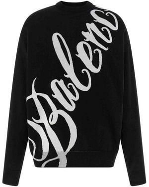 Balenciaga 'Big B' Jumper - Black