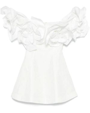Aje. Etta Mini Dress - White