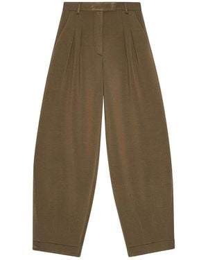 REMAIN Birger Christensen Soft Cocoon Trousers - Green