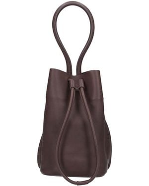 Uma Wang Small Sac Bucket Bag - Brown