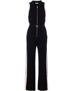 Elisabetta Franchi Knitted Jumpsuit - Blue