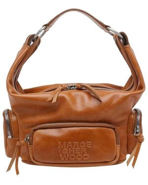 Marge Sherwood Mini City Ew Hobo Bag - Brown
