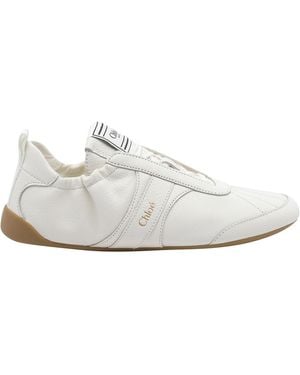 Chloé E Kick Sneakers - White