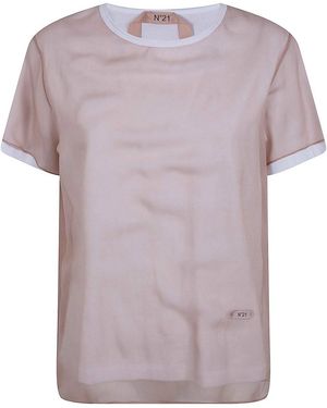 N°21 Canvas Shirt - Pink