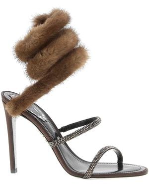Rene Caovilla Lindsey Sandals - White