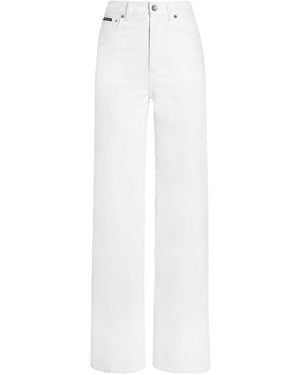 Dolce & Gabbana Cotton Trousers - White