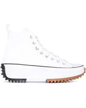 Converse Run Star Hike Hi Trainers - White