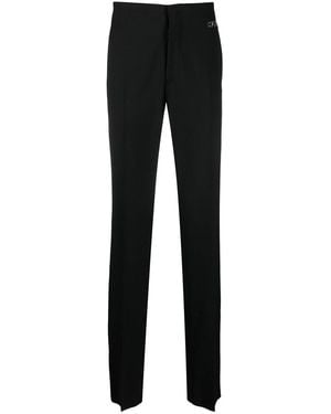 Off-White c/o Virgil Abloh Straight Leg Trousers - Black