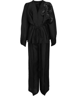 Tarik Ediz Maddie Suit - Black