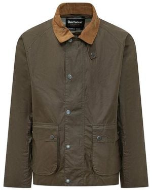 Barbour Modern Bedale Waxed Jacket - Green