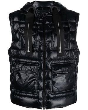 Herno 'Urban Safari' Nylon Ultralight Padded Vest - Black