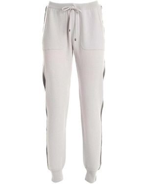 Lorena Antoniazzi Side Bands Pants - Gray