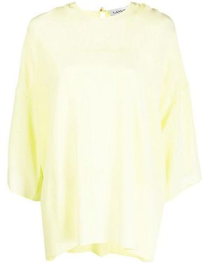 Lanvin Round Neck - Yellow