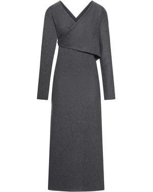 KHAITE Aubrey Dress - Grey