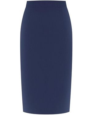 Alberta Ferretti Pencil Skirt - Blue