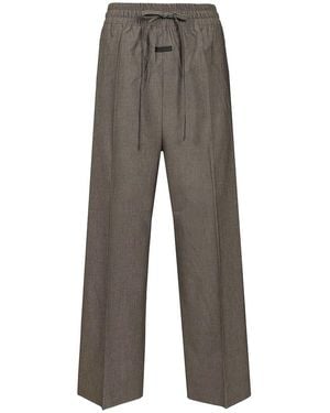 Fear Of God Wide Leg Trousers - Grey