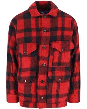 Junya Watanabe X Comme Des Garcons Shirt Jacket - Red