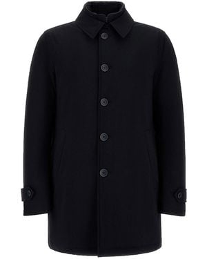 Herno Trench-Coat - Bleu