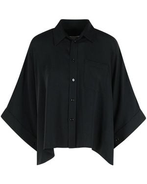 MM6 by Maison Margiela Polyester Cape - Black