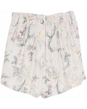 forte_forte Short Glicine - White