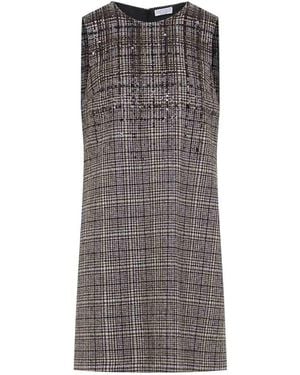 Brunello Cucinelli Brunello Cuccinelli Mini Dress - Grey