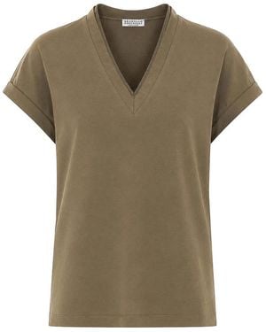 Brunello Cucinelli T-Shirt - Green