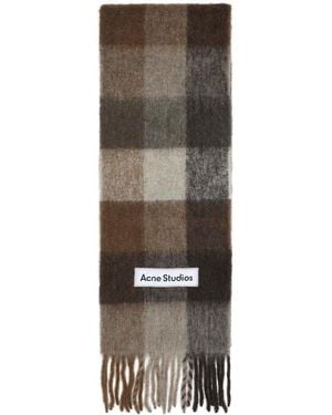Acne Studios Alpaca Scarf - Brown