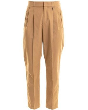 Roberto Cavalli Trousers - Natural
