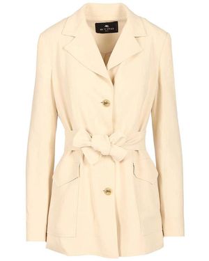 Etro Safari Blazer - Natural