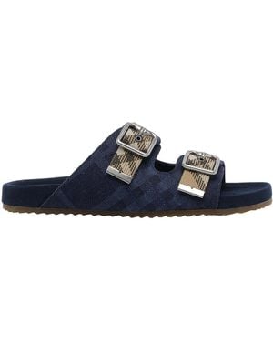 Burberry Urchin Sandals - Blue