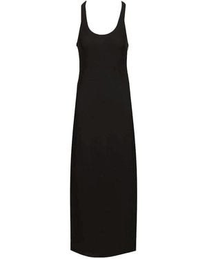 Matteau Fluid Racer Back Dress - Black