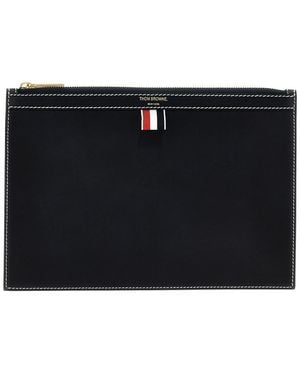 Thom Browne Tasca Portadocumenti Piccola - Nero