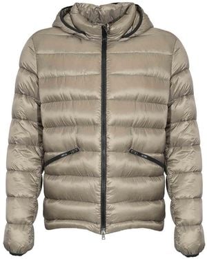 Herno Quilted Nylon Down Jacket - Gray