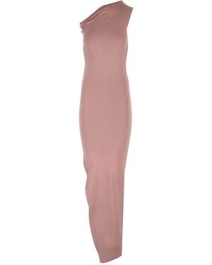 Rick Owens Athena Fitted Dress - Pink